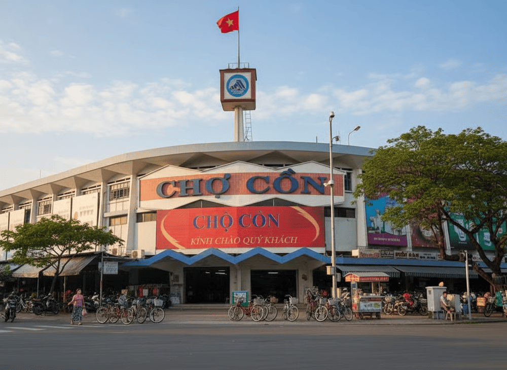 Chợ Cồn là địa điểm không thể bỏ qua cho các tín đồ ăn uống.