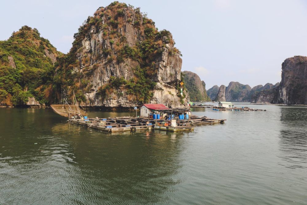 Vịnh Hạ Long thu hút du khách bởi vẻ đẹp kỳ vĩ của hàng nghìn hòn đảo.