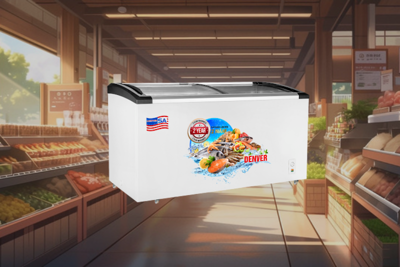 Nên đặt tủ kem ở vị trí lý tưởng như cạnh quầy thu ngân để tăng doanh thu bán hàng 