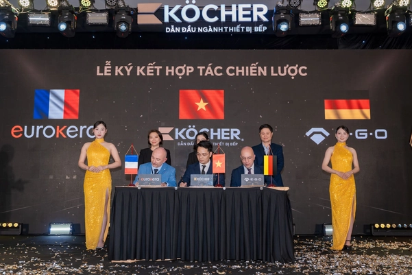 Köcher nâng tầm hợp tác với 2 đối tác hàng đầu châu Âu